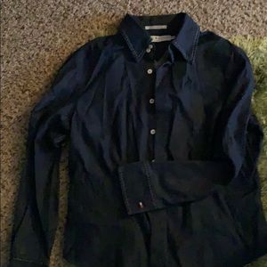 Jean button down shirt by Tommy Hilfiger